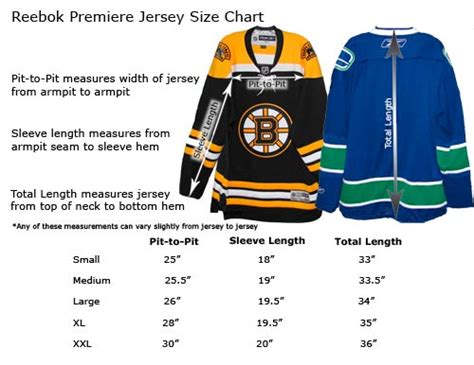 nike usa hockey replica jersey|reebok premier jersey size chart.